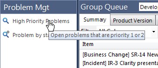 Shortcut Bar - Private Query